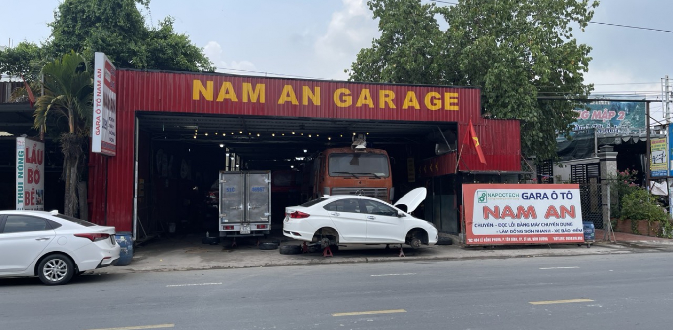 NAM AN GARAGE 1 - LÊ HỒNG PHONG - DĨ AN - BÌNH DƯƠNG